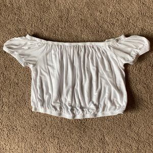 Off the should crop top casual/ or dressy